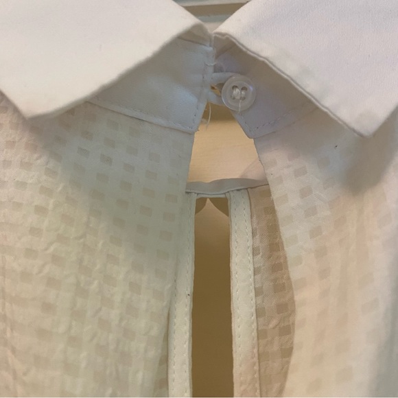 Sleeveless French Connection Blouse with Peter Pan Collar - Picture 4 of 6